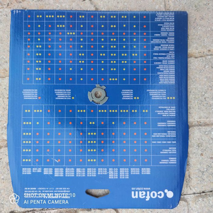 Discos corte 230 mm para obra geral