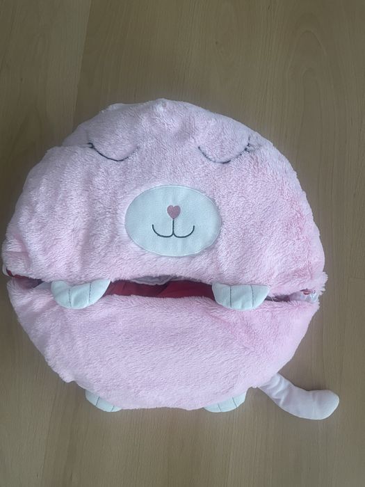 Saco cama “dormilouco” - gatinha rosa