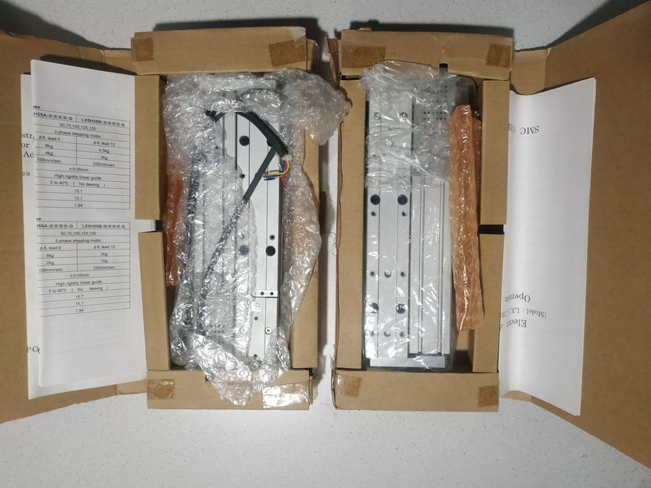 Линейный привод(актуатор) SMC  LXFH5BD-100S