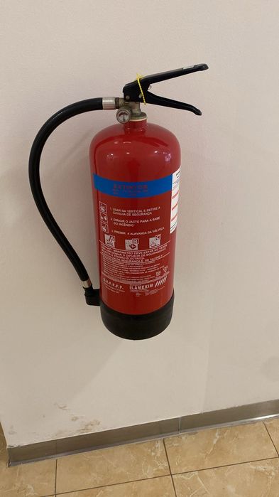 Extintor como novo