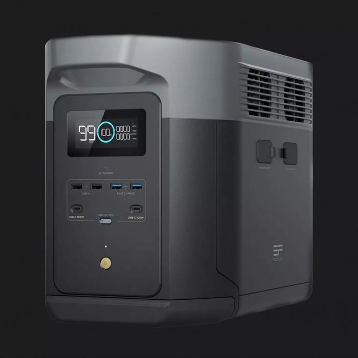 Зарядна станція EcoFlow DELTA 2 Max, 2048Wh, 2400W Т ЄВРОПА!