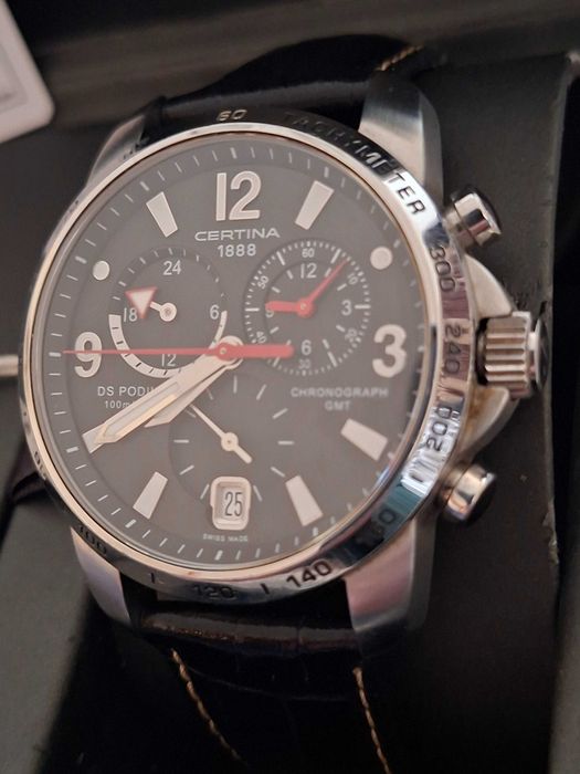 Zegarek męski Certina Ds Podium Big Size GMT Chrono