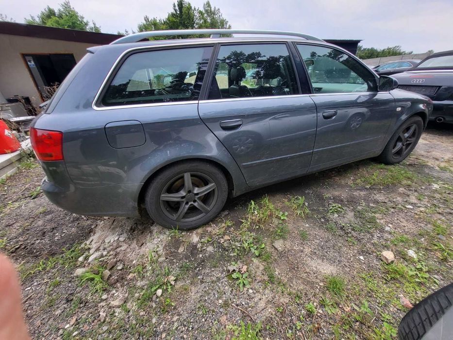 Audi A4 Avant sanki tyl przód