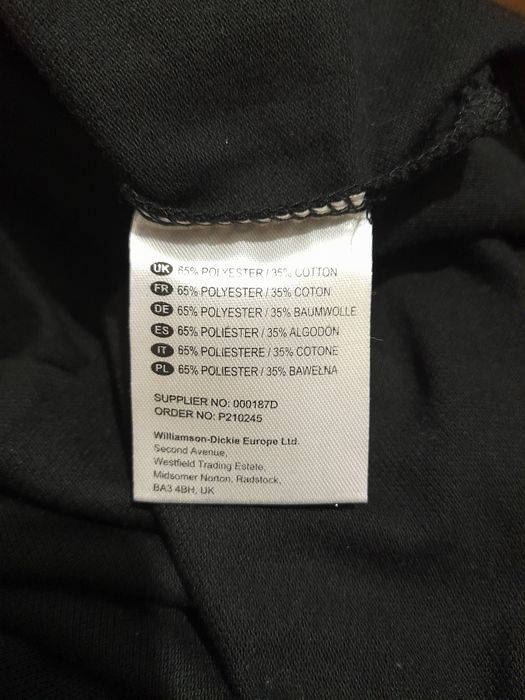 Нова чоловіча футболка поло Dickies чорна М