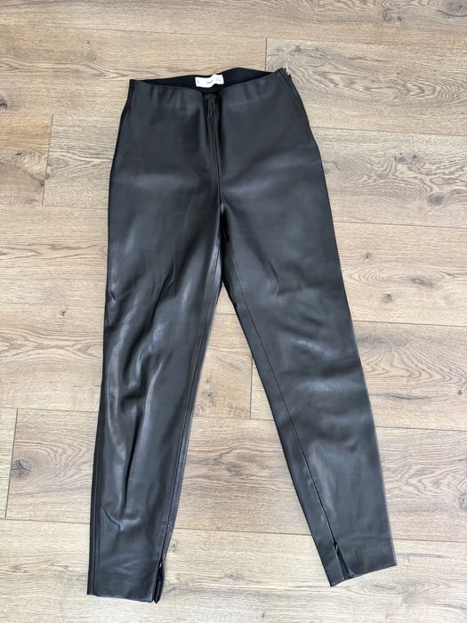Шкіряні штани Mango