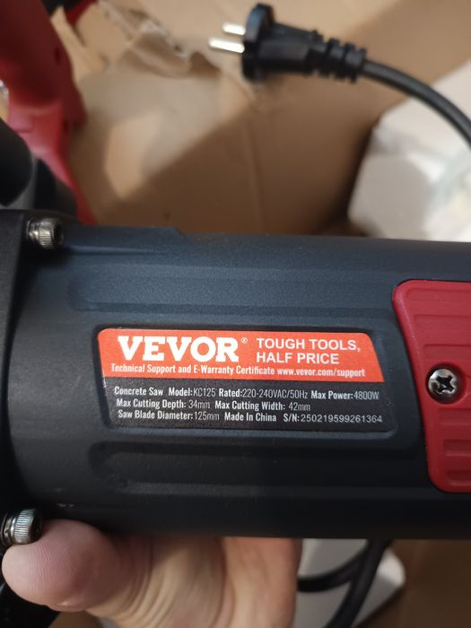 Máquina de corte de ranhuras de parede 42 mm