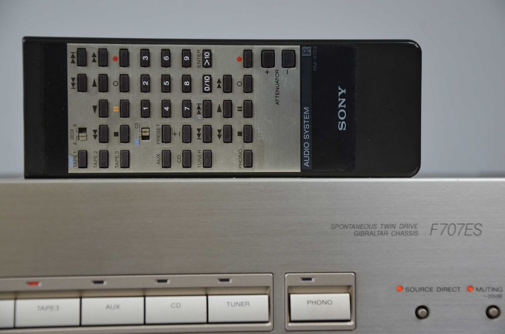 Wzmacniacz SONY TA-F707ES PILOT SUPER STAN Okazja Japan