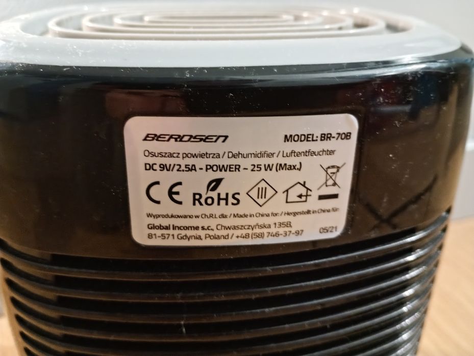 Osuszacz powietrza Berdsen BR-70B