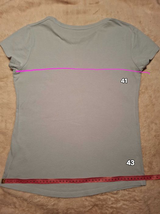 T-shirt bluzka jasnoniebieska