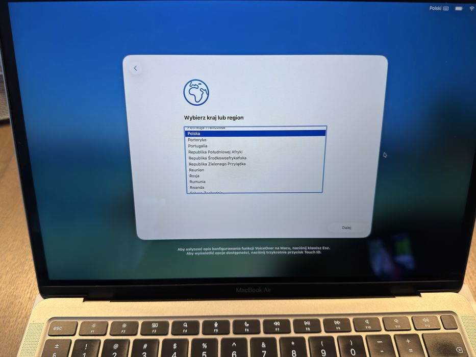 MacBook Air 13” M1 A2337 8GB RAM