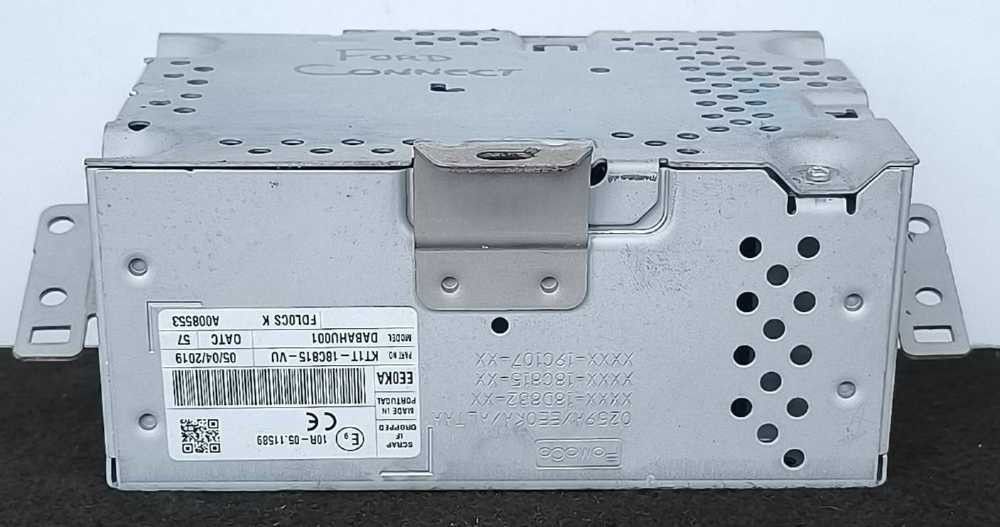 Rádio / Auto Rádio FORD TRANSIT CONNECT V408 Caixa/monovolume ano 2019