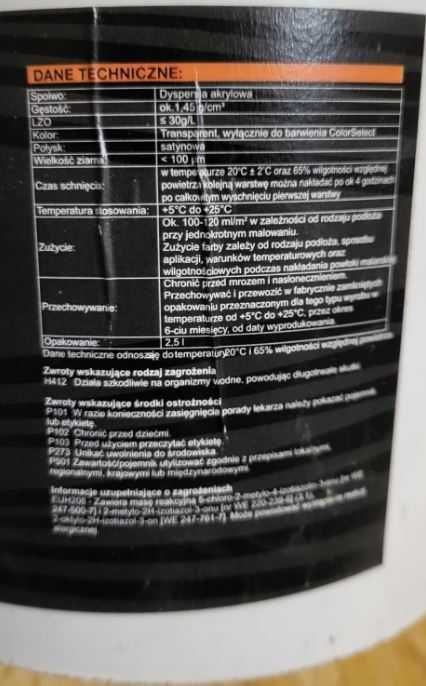 Quick-Mix HC 425 Farba laserunkowa 425 2,5l