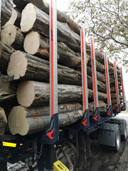 Drewno Opałowe Kominkowe Buk Grab Sezonowany Transport