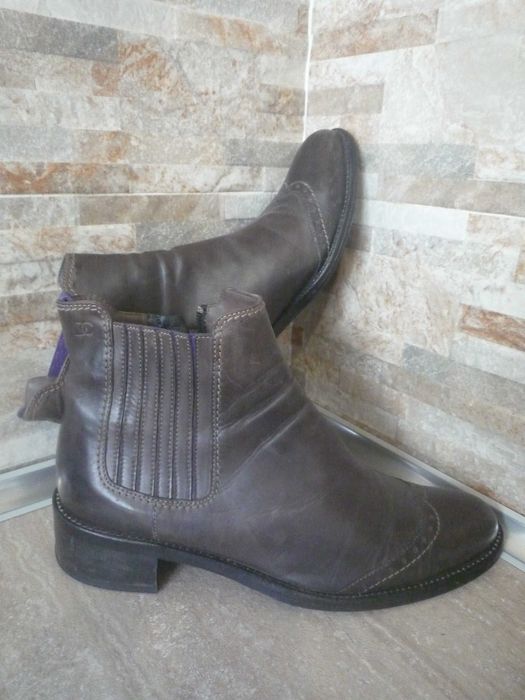 Dolce & gabbana lavorazione artigiana кожа ботинки челси ботильоны бро