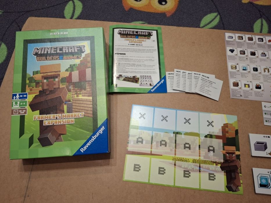 Minecraft dodatek Builders and biomers farmer's market expansion