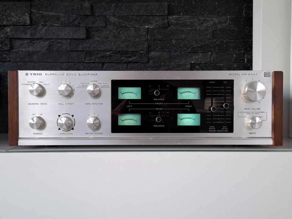 Trio Kenwood KN-6644 Surround Sonic Quadrixer | Rzadki Vintage 1971 | Reverb sprężynowy