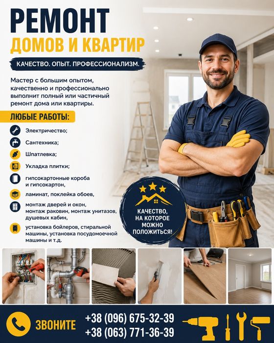 Ремон квартир от частного мастера