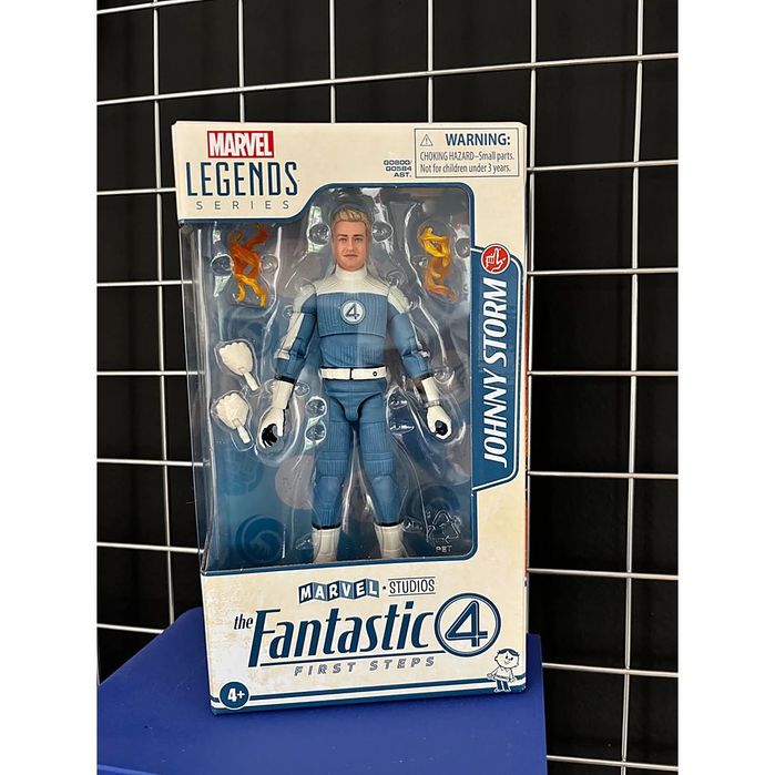 Figurka Fantastyczna 4 Johnny Storm z Serii Marvel Legends