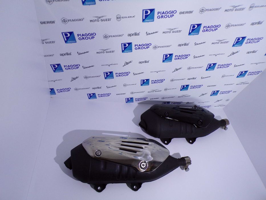 Tłumik Wydech Vespa GTS 125 I'Get Najnowszy Model OEM. Nowy!