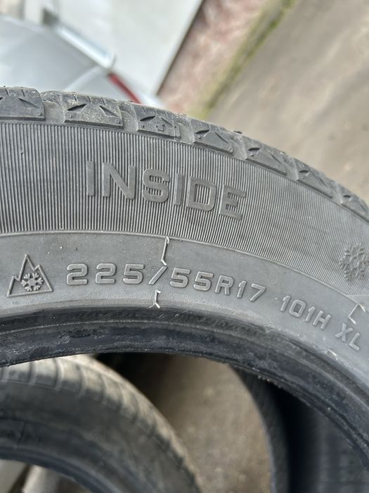 Зима 225/55 р17 на добиваву