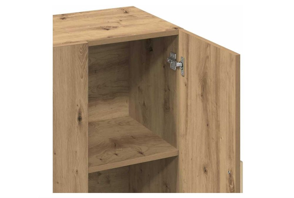 Aparador / Armário (Novo) – Melamina Carvalho – 90x34 cm