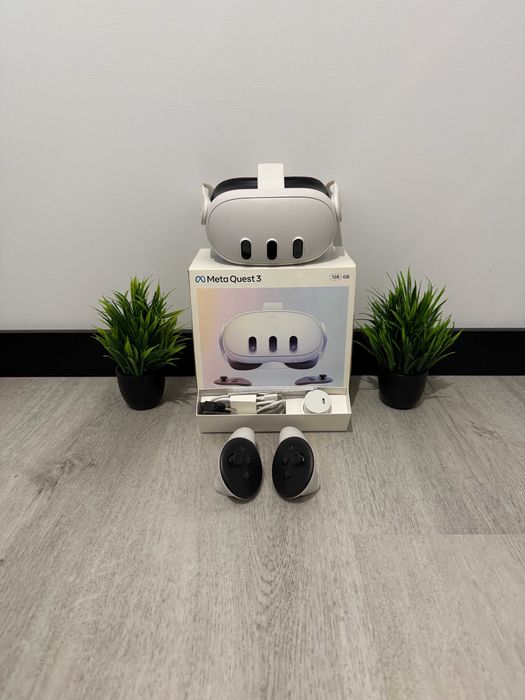 Gogle Meta Oculus Quest 3 128GB VR wirtualna rzeczywistość Okulary