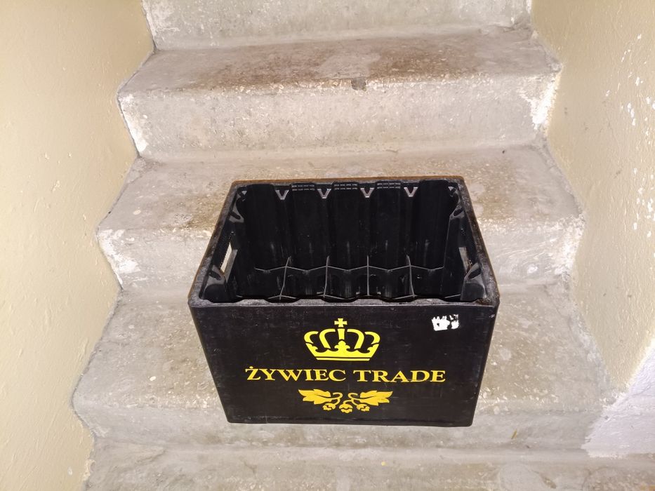 Skrzynka krata na piwo Żywiec