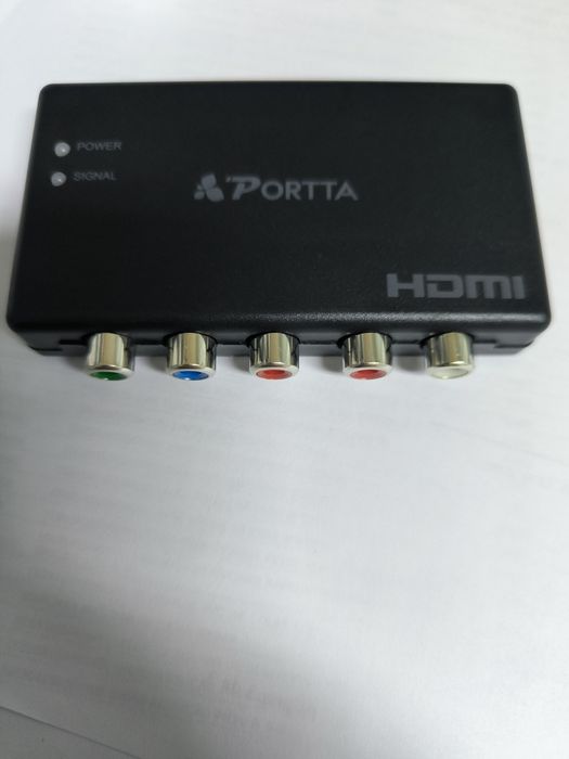 PORTTA Conversor de componentes para HDMI
