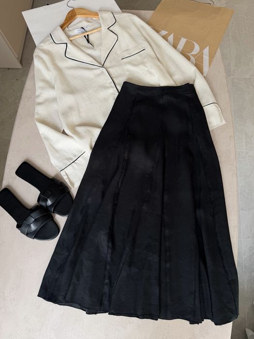Лляна спідниця від Massimo Dutti