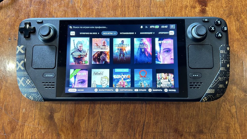 steam deck 256gb - купити приставки - Ціна на OLX.ua