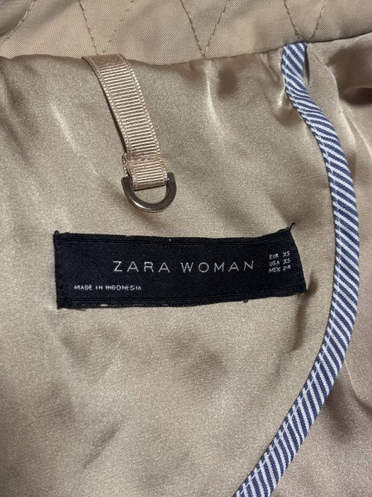 Жіночий тренч зара ZARA basic s-m