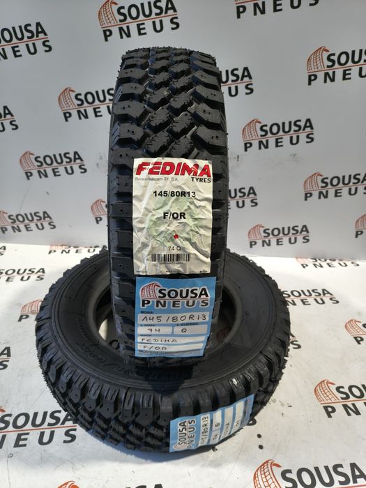 2 pneus Fedima 145-80R13 - Oferta dos Portes