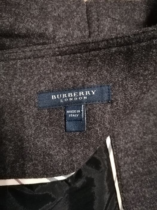 Spódnica krótka Burberry wełna, angora, kaszmir