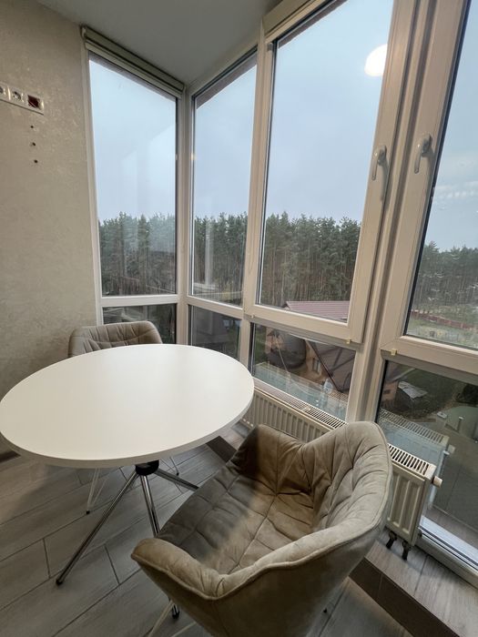 Видова 1к квартира з ремонтом! Газ Тепла підлога! До Києва 7хв на авто