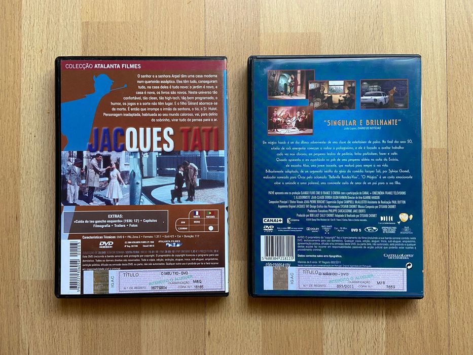 Dvds Jacques Tati