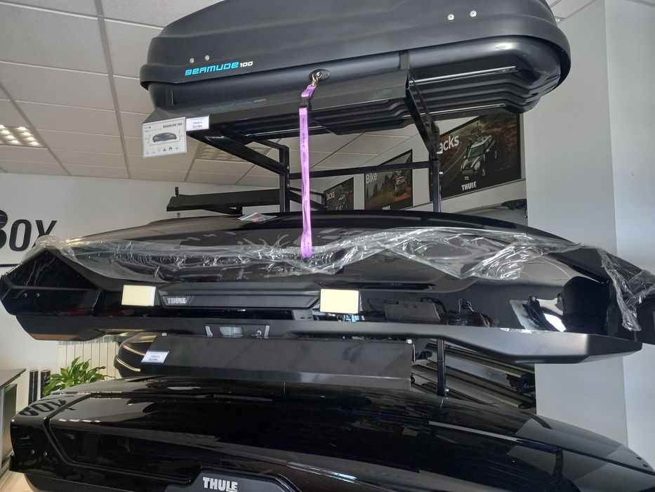 Boks dachowy Thule Motion 3 XXL czarny połysk, kufer, box
