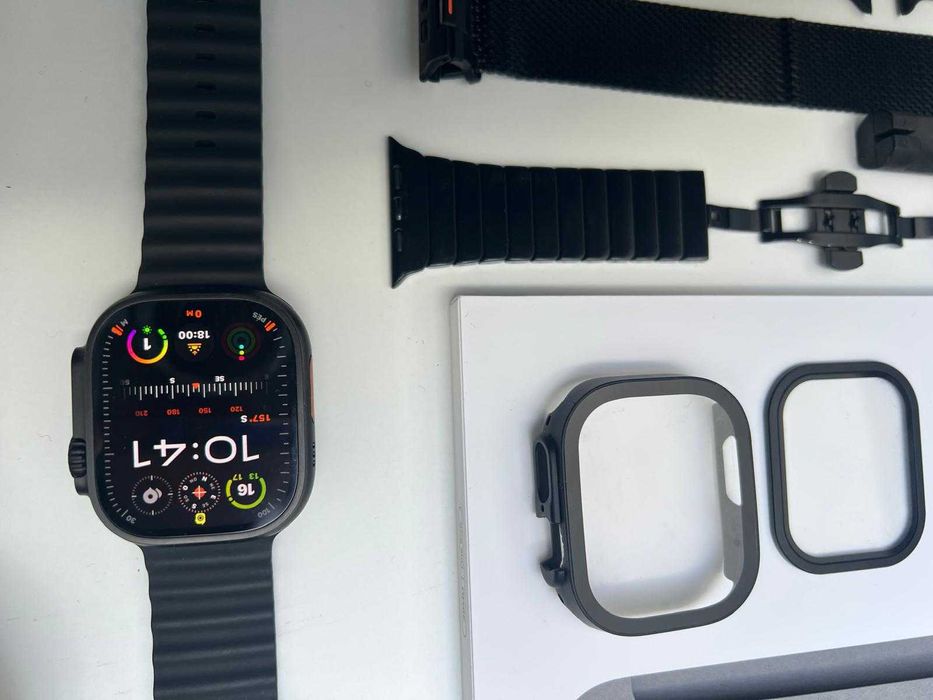 Apple Watch  preto,  Ultra 3 - Estado irrepreensível