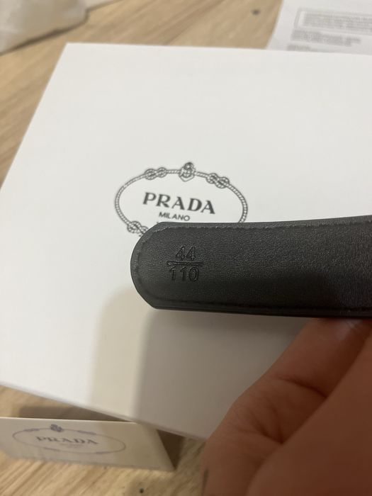 Skórzany Pasek Prada