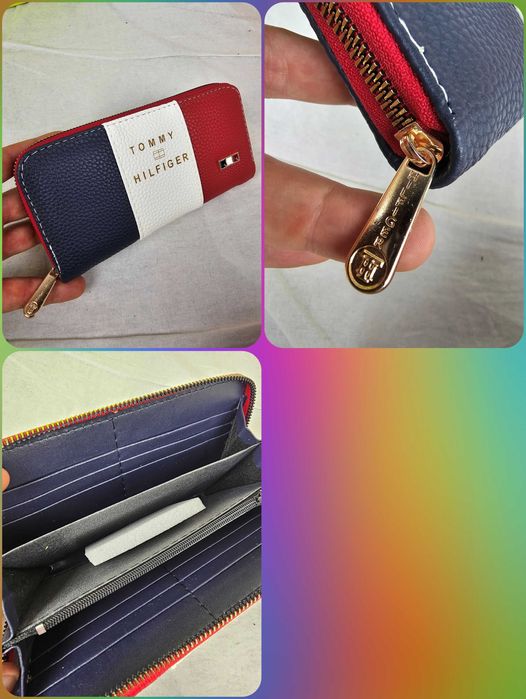 Portfel damski suwak burberry louis vuitton portfele dior nowość