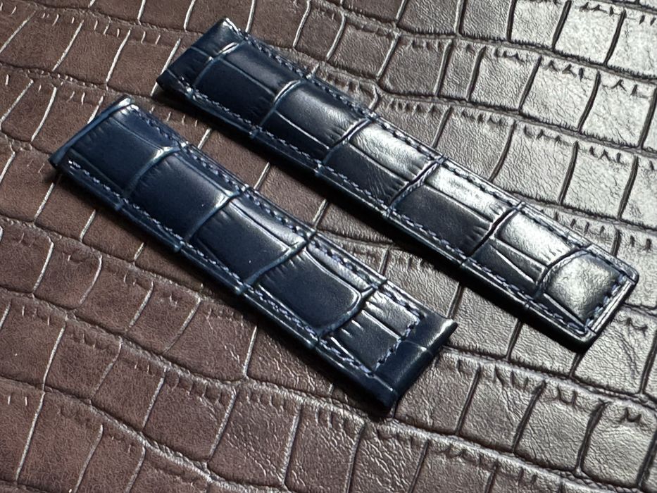 Breitling Navitimer, B-1 i inne pasek granatowy