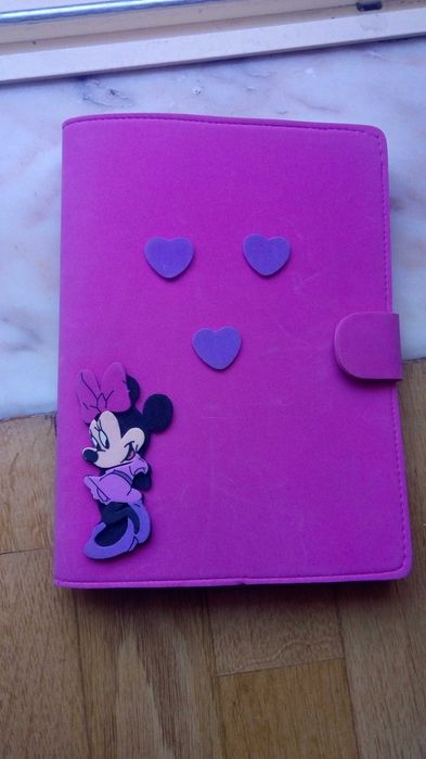 Caderno/ livro Minnie para apontamentos
