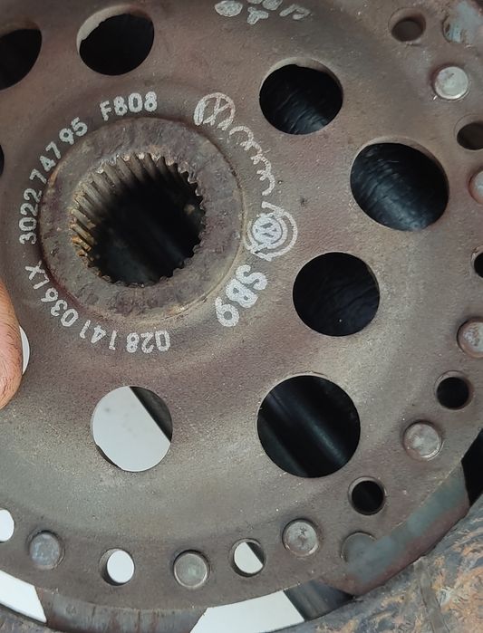 Kit embraiagem motor AHU com bi massa