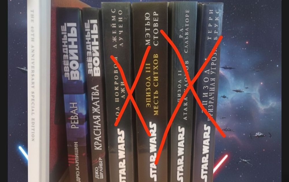 Книжкова колекція star wars