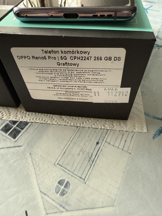 Oppo Reno 6 Pro 5 G 12/256 GB e-SIM