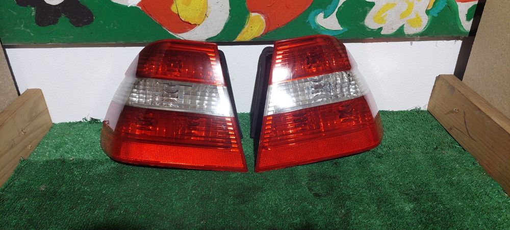 Farolins traseiros bmw e46 versão sedan material usado original