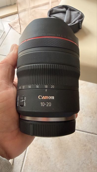 Lente Canon RF 10-20  F4