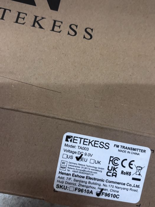 Retekess ta003 bezprzewodowy nadajnik odbiornik audio