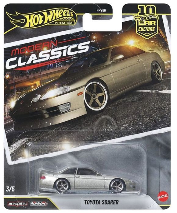 Hot Wheels Premium 10th Anniversary Modern Classics Toyota Soarer