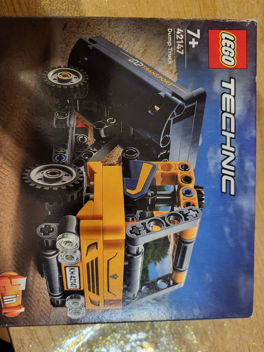 Zestaw Lego technic 7+ 42147 + lego koparka 60385