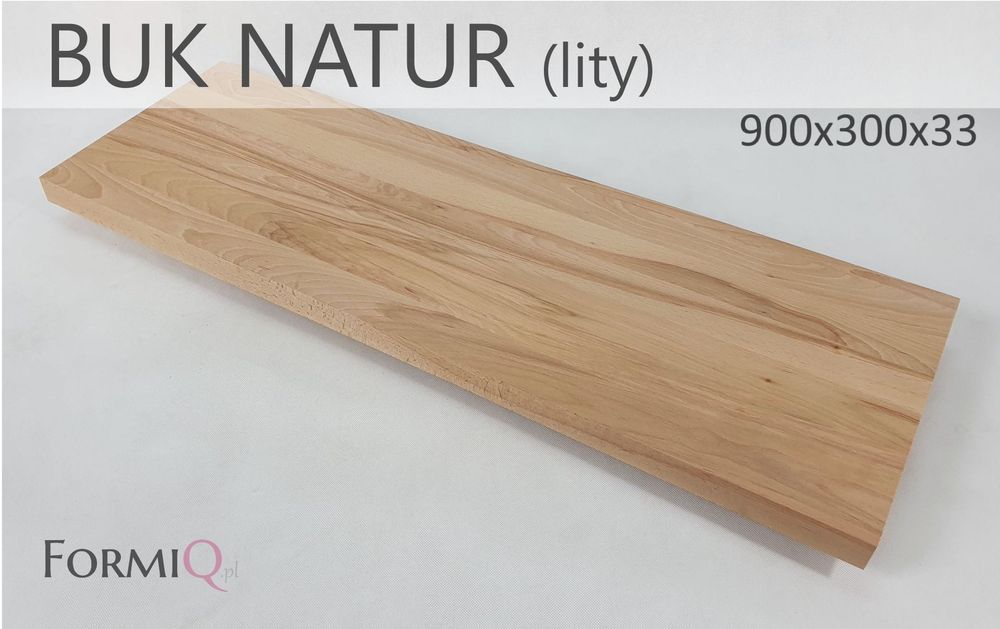 Stopnie buk natur lite 900x300x33
